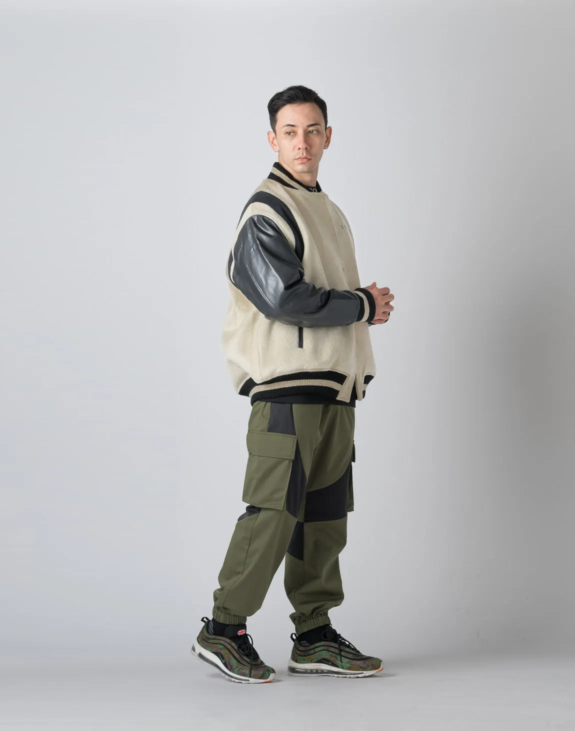 CRONOS WINDBREAKER WARM CARGO PANTS【KHAKI】