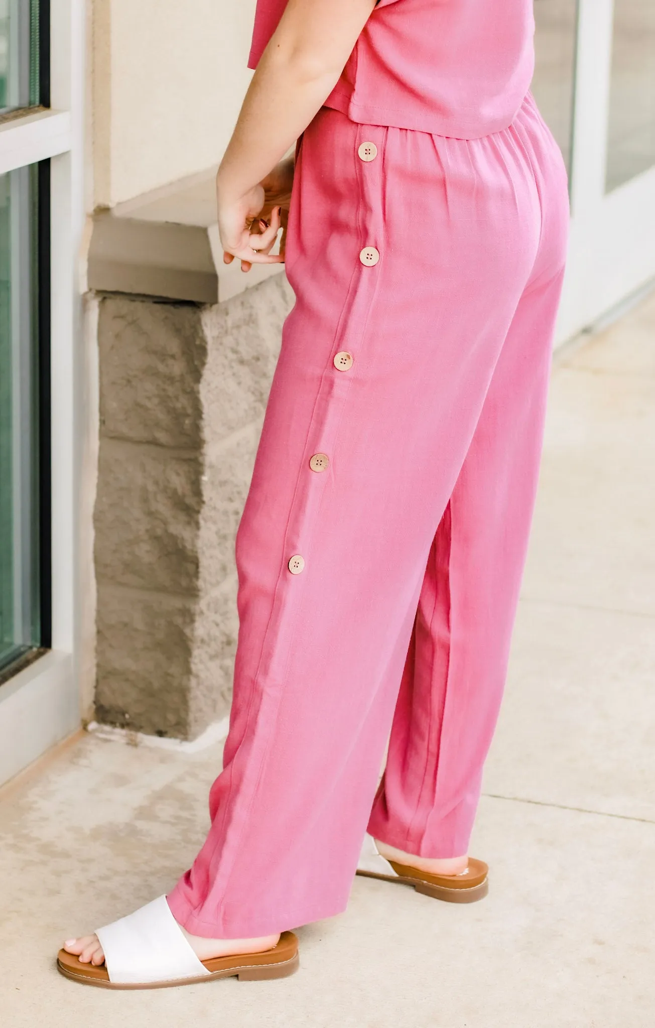 Cruising into Summer Linen Blend Set