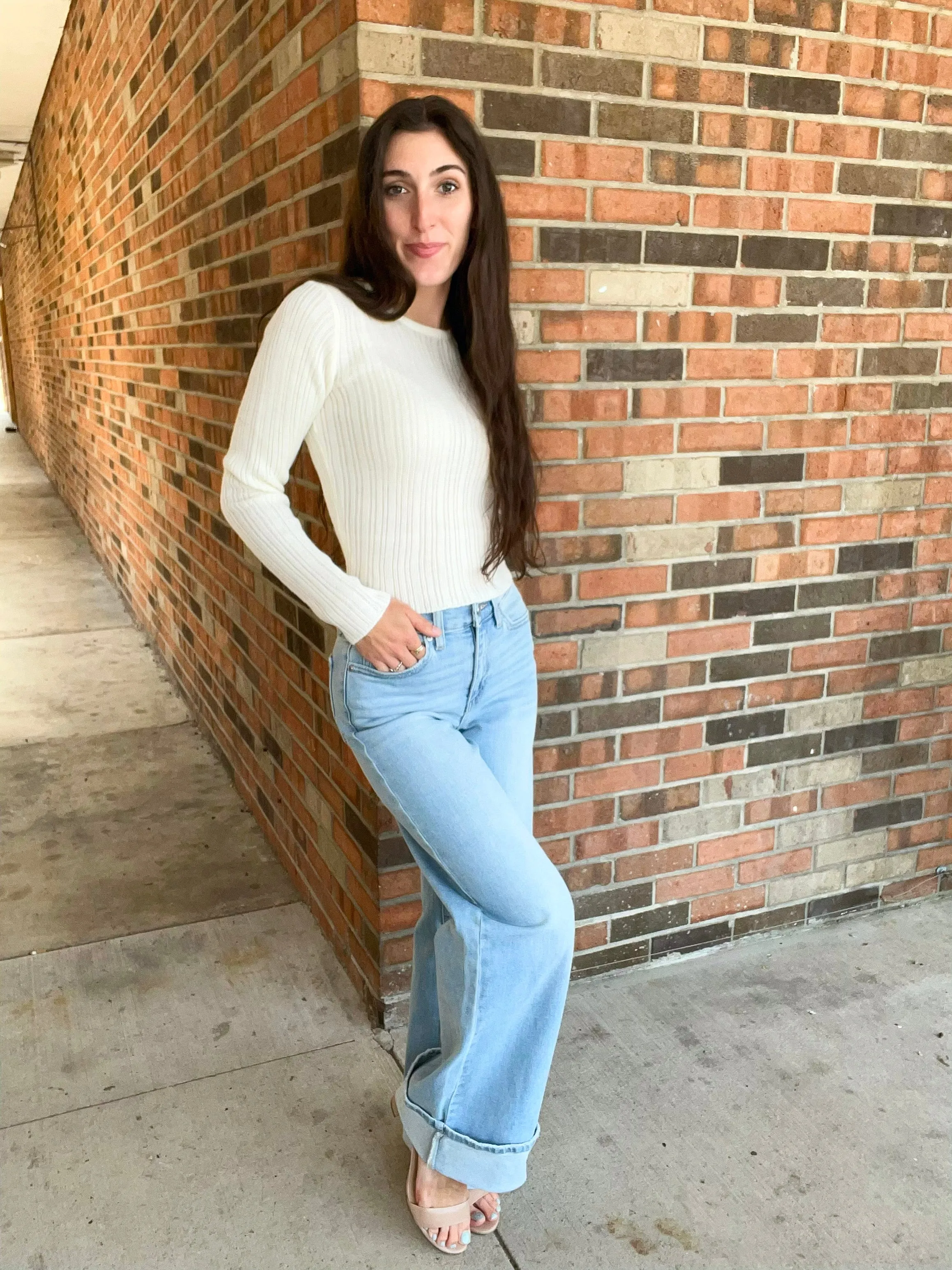 Cuffed Palazzo