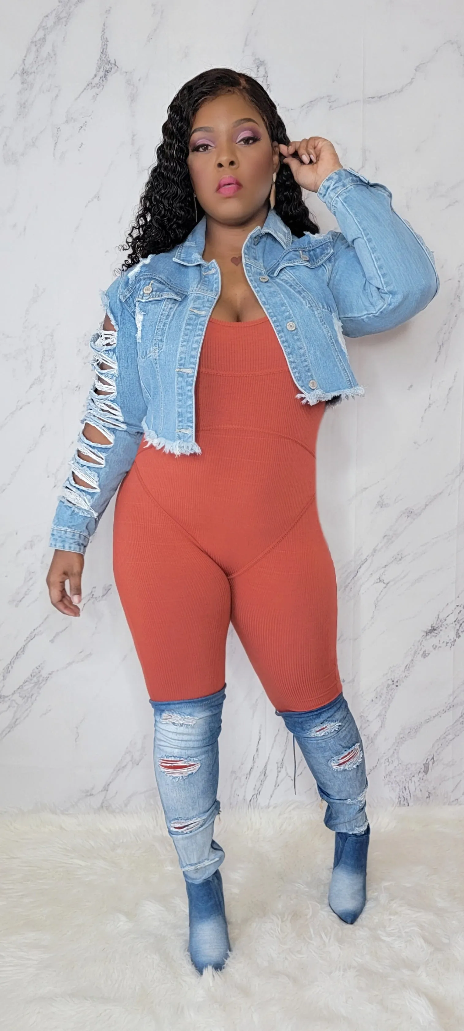 Cut'em Off  (Lt. Denim)