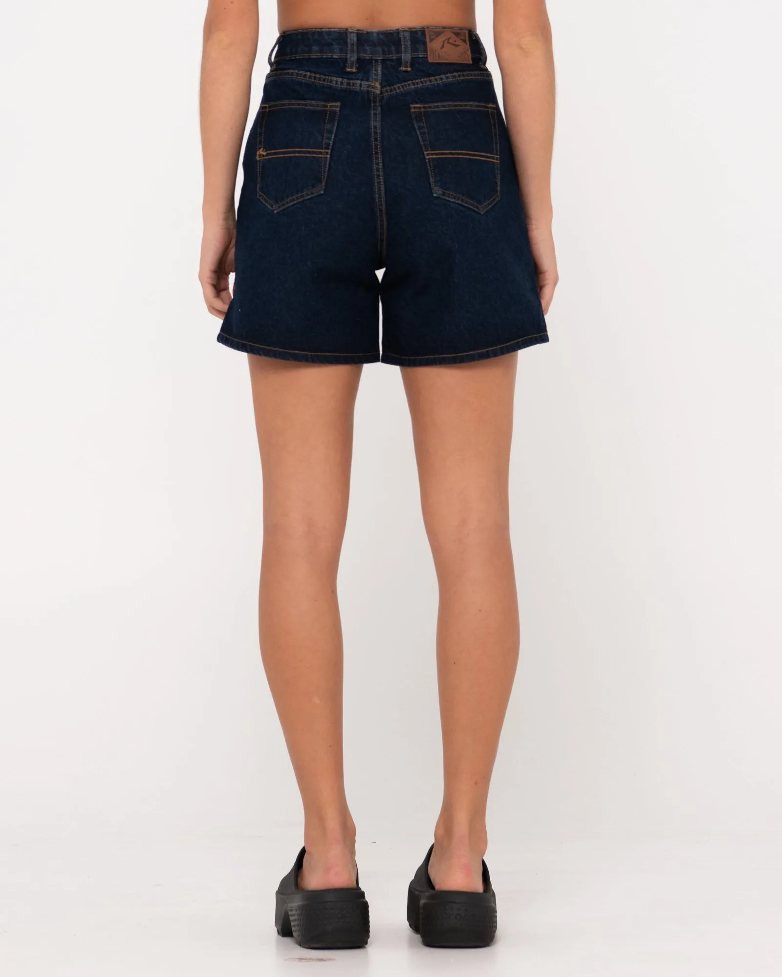 Cyprus High Waisted Denim Short