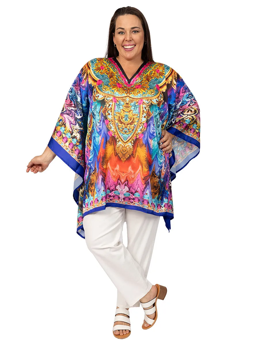Cyrus Kaftan Top - Print*