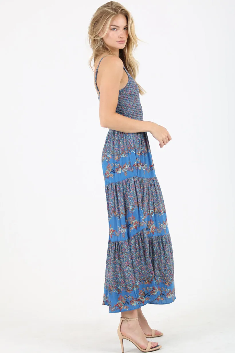 D127 FAIRY GARDEN MAXI DRESS
