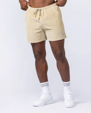 Daily Corduroy 5" Shorts - Sand