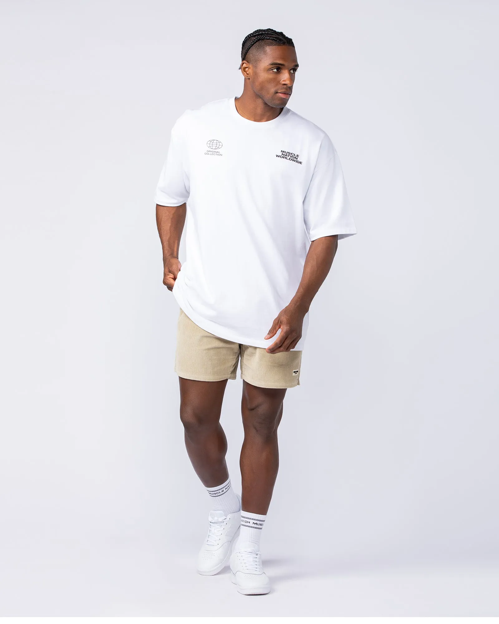 Daily Corduroy 5" Shorts - Sand