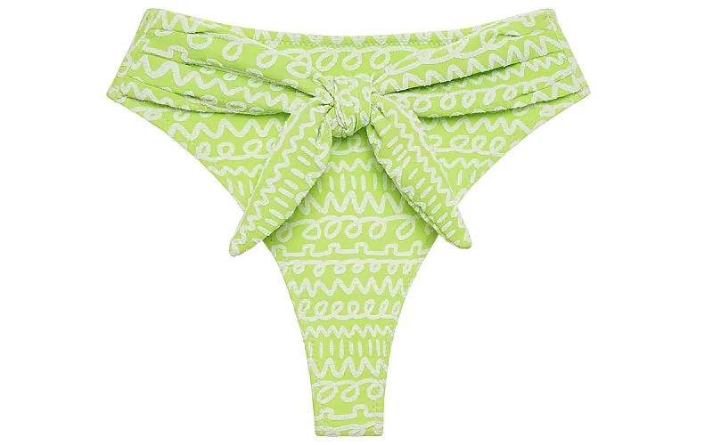 Dainty-Paula Tie-Up Bikini ::RET