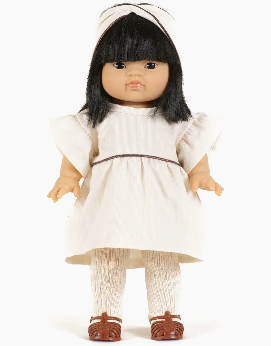 Daisy Dress - Ecru Corduroy