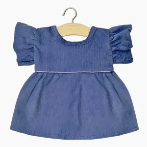 Daisy Dress   Headband - Dark Blue Corduroy