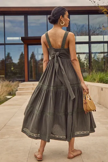 Daniela Dress - Palm Leaf