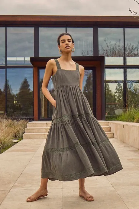 Daniela Dress - Palm Leaf