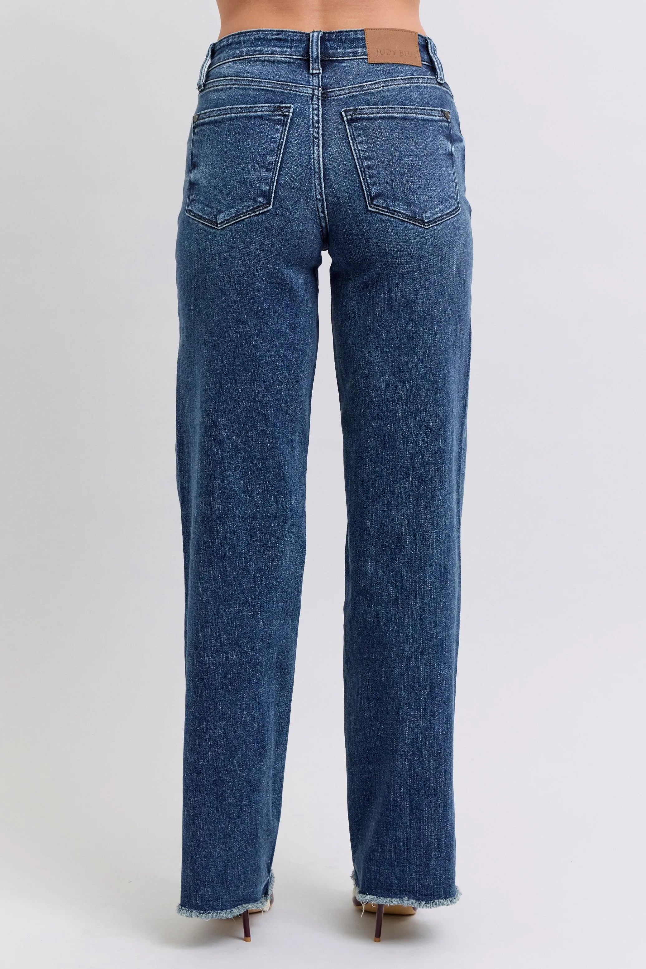 Dark Mid Rise Wide Leg Tint Judy Blue Jeans 3/3/25 9662