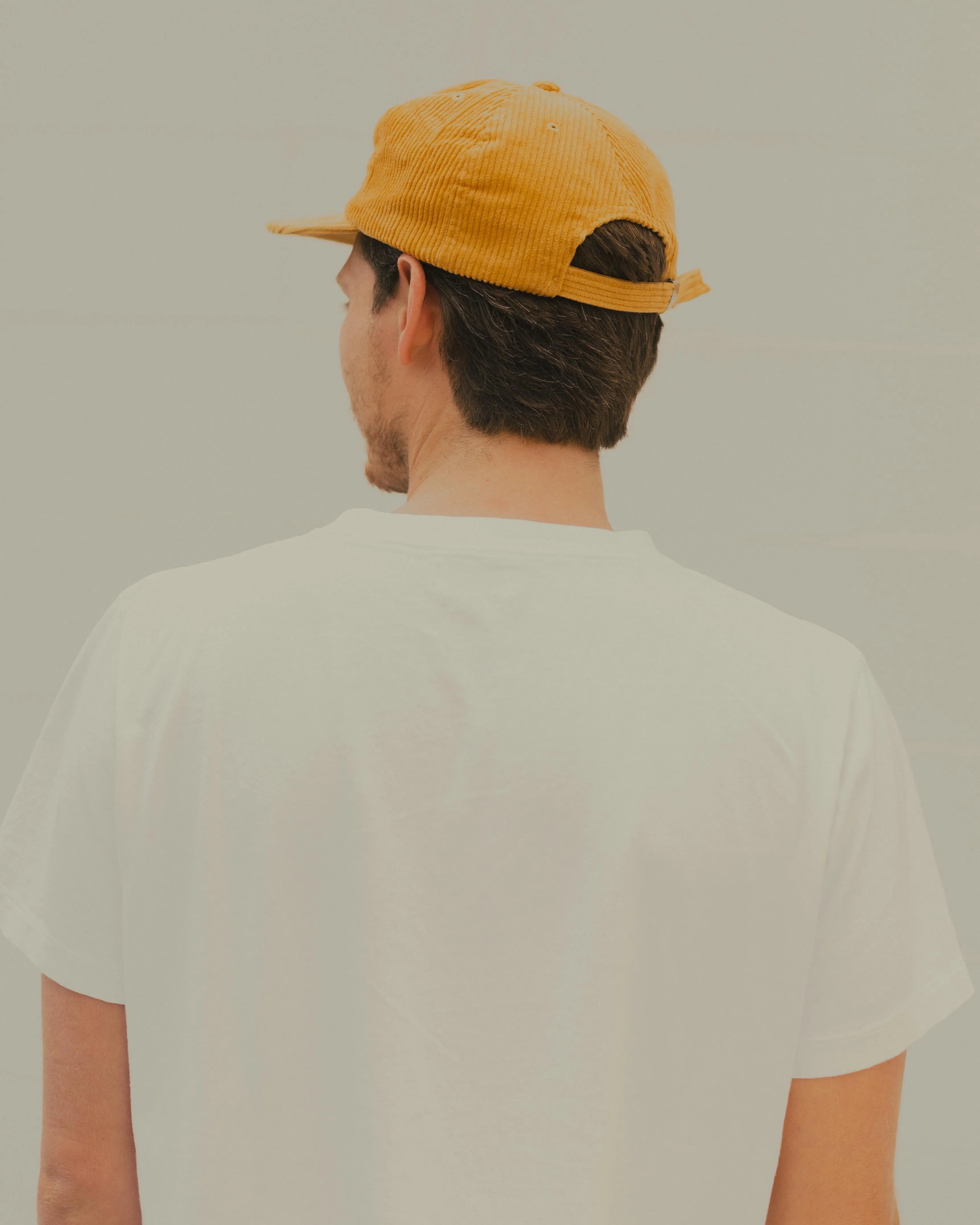 Daydream Puzzle Hat in Yellow Cord