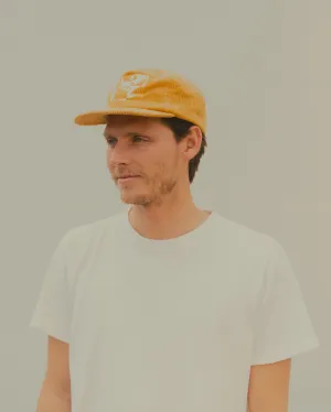 Daydream Puzzle Hat in Yellow Cord