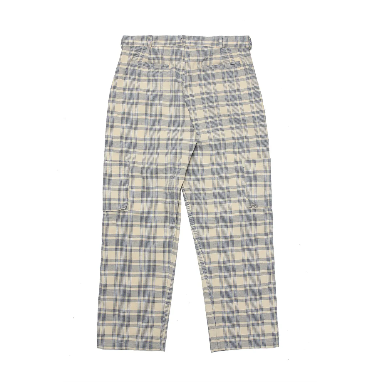DBU Plaid Canvas Cargo Pants (Plaid)