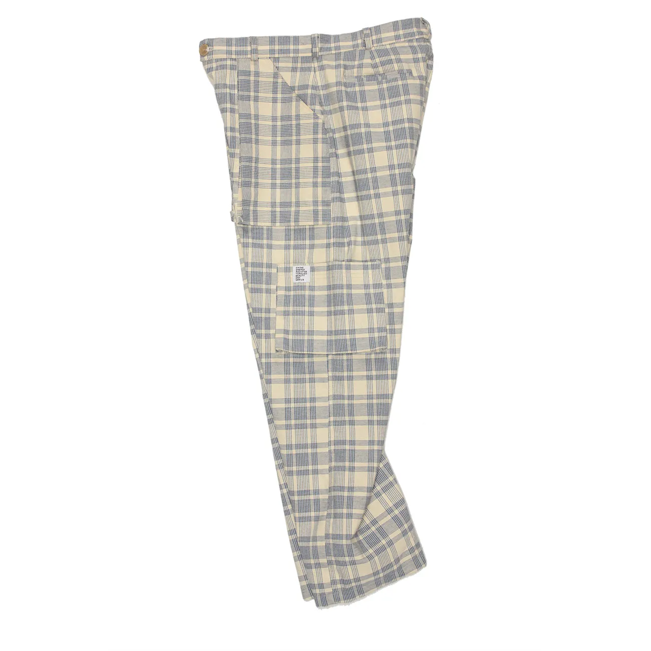 DBU Plaid Canvas Cargo Pants (Plaid)