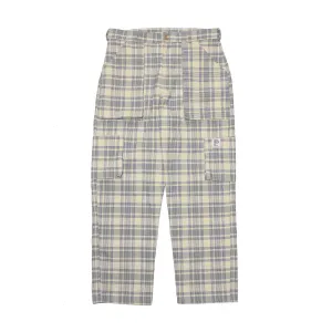 DBU Plaid Canvas Cargo Pants (Plaid)