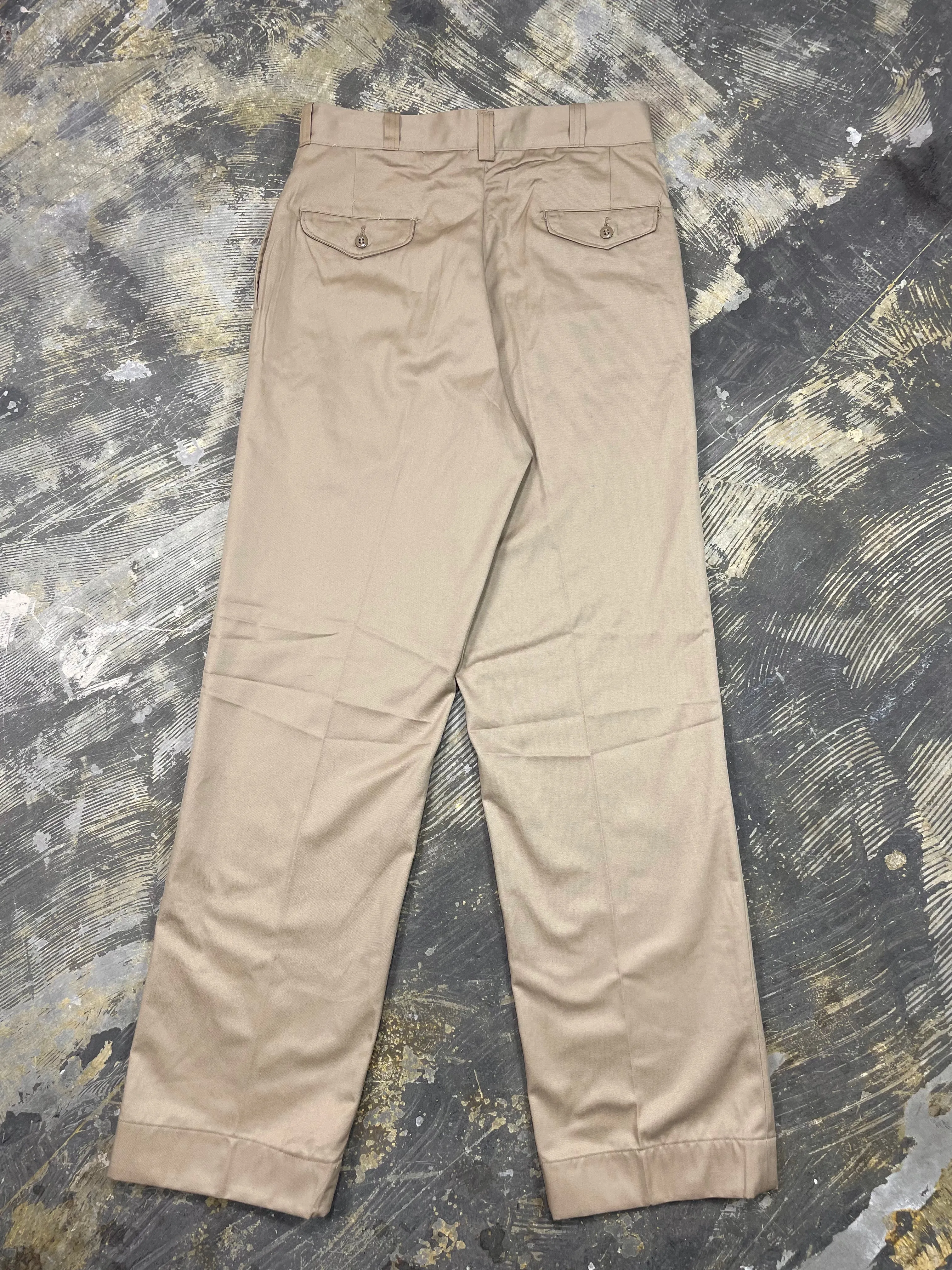 Dead Stock 1970's USMC Khaki Pants (JYJ-0190)