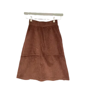 Dedicated haga corduroy skirt, brown | woman XS