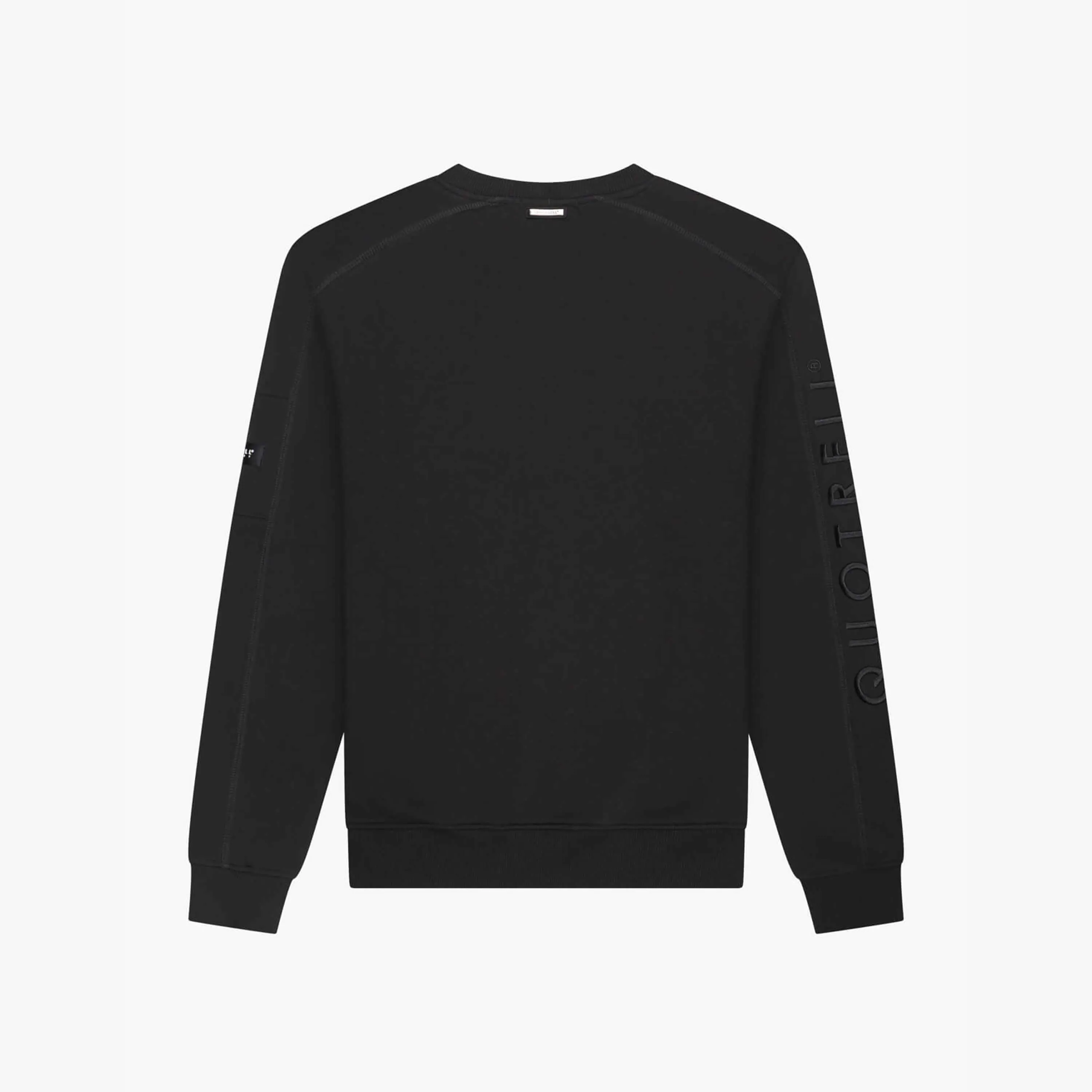 DEFENDER CREWNECK | BLACK/BLACK
