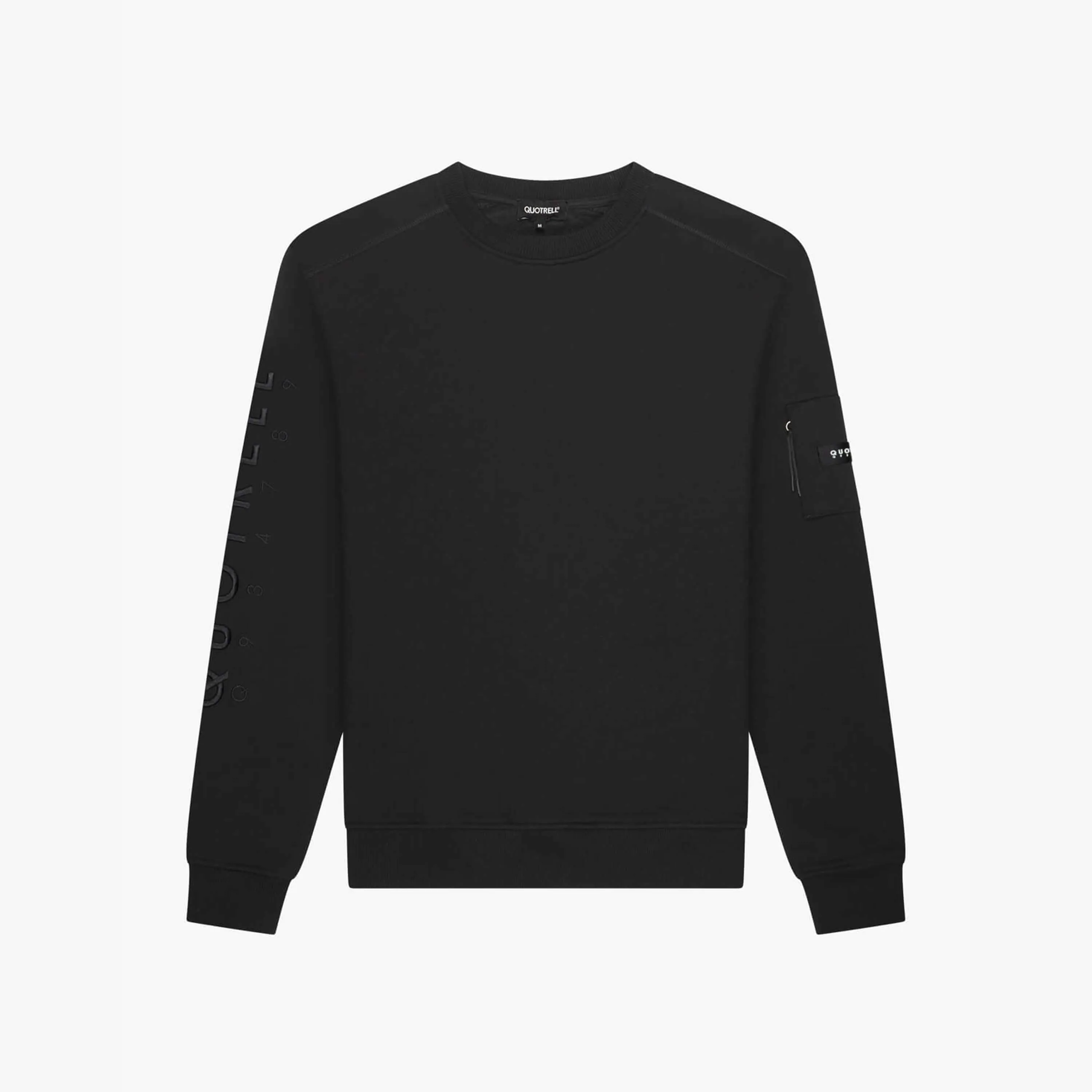 DEFENDER CREWNECK | BLACK/BLACK
