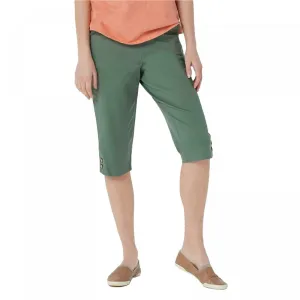 Denim & Co. Women's Denim Pull-on Flat Front Pedal Pusher Pants