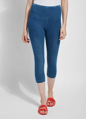 Denim Capri (21" Inseam)