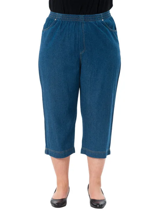 Denim Capri - Denim