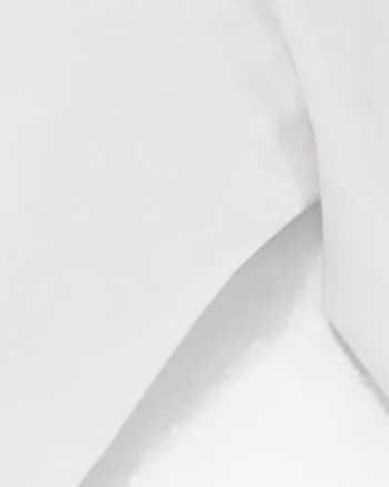 Denim Capri | White