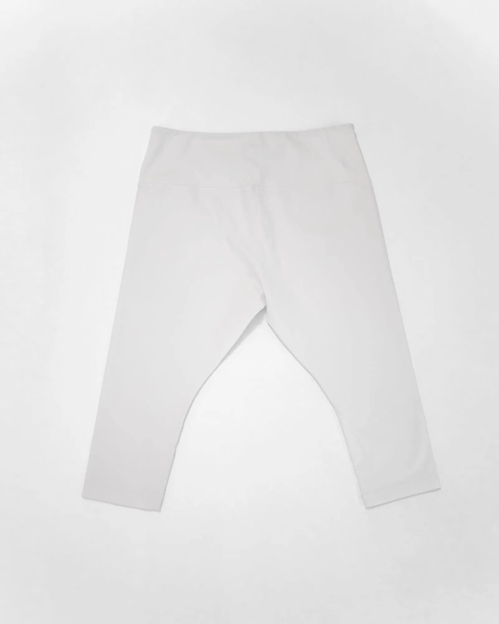 Denim Capri | White