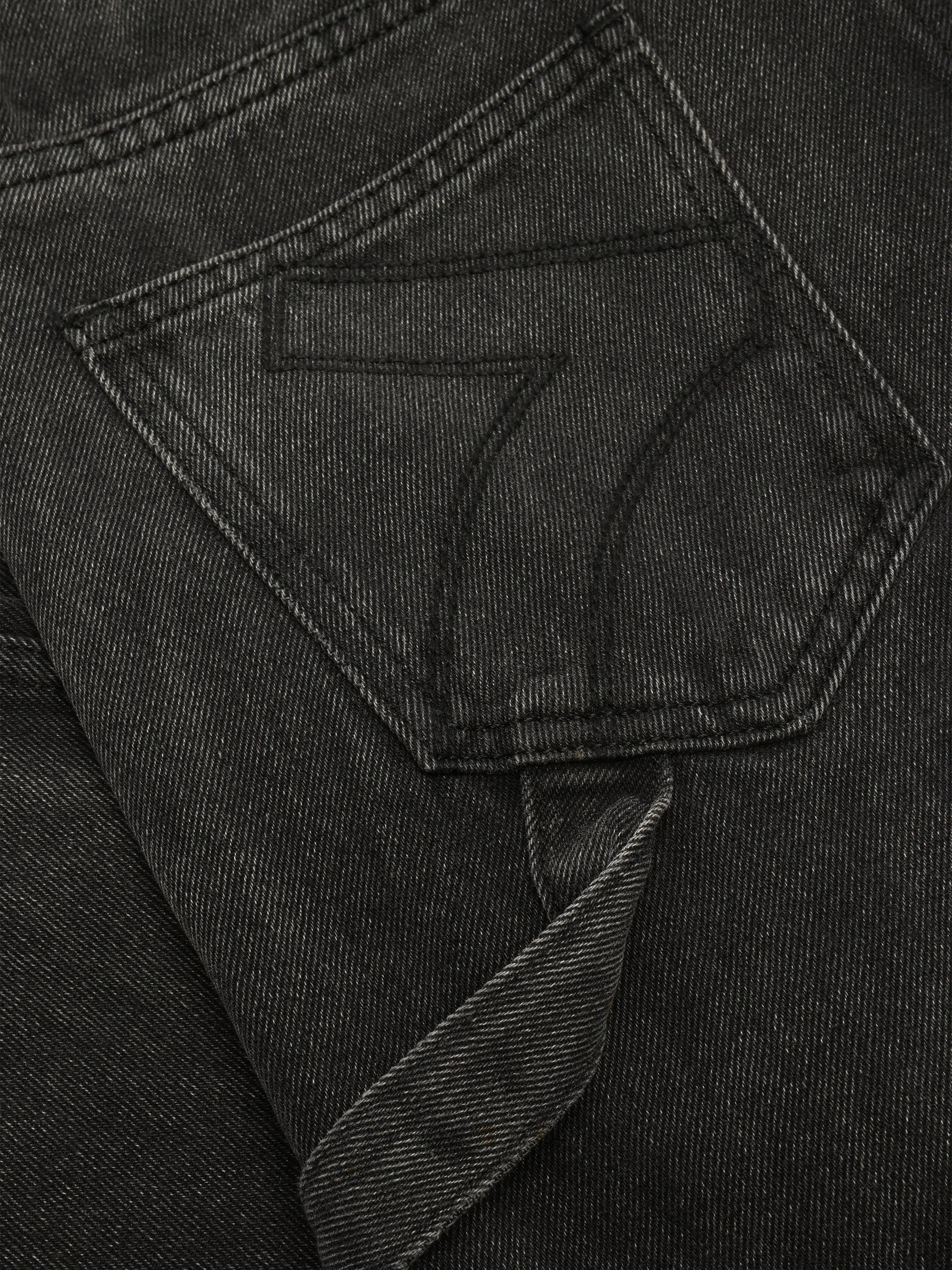Denim Cargo Pants