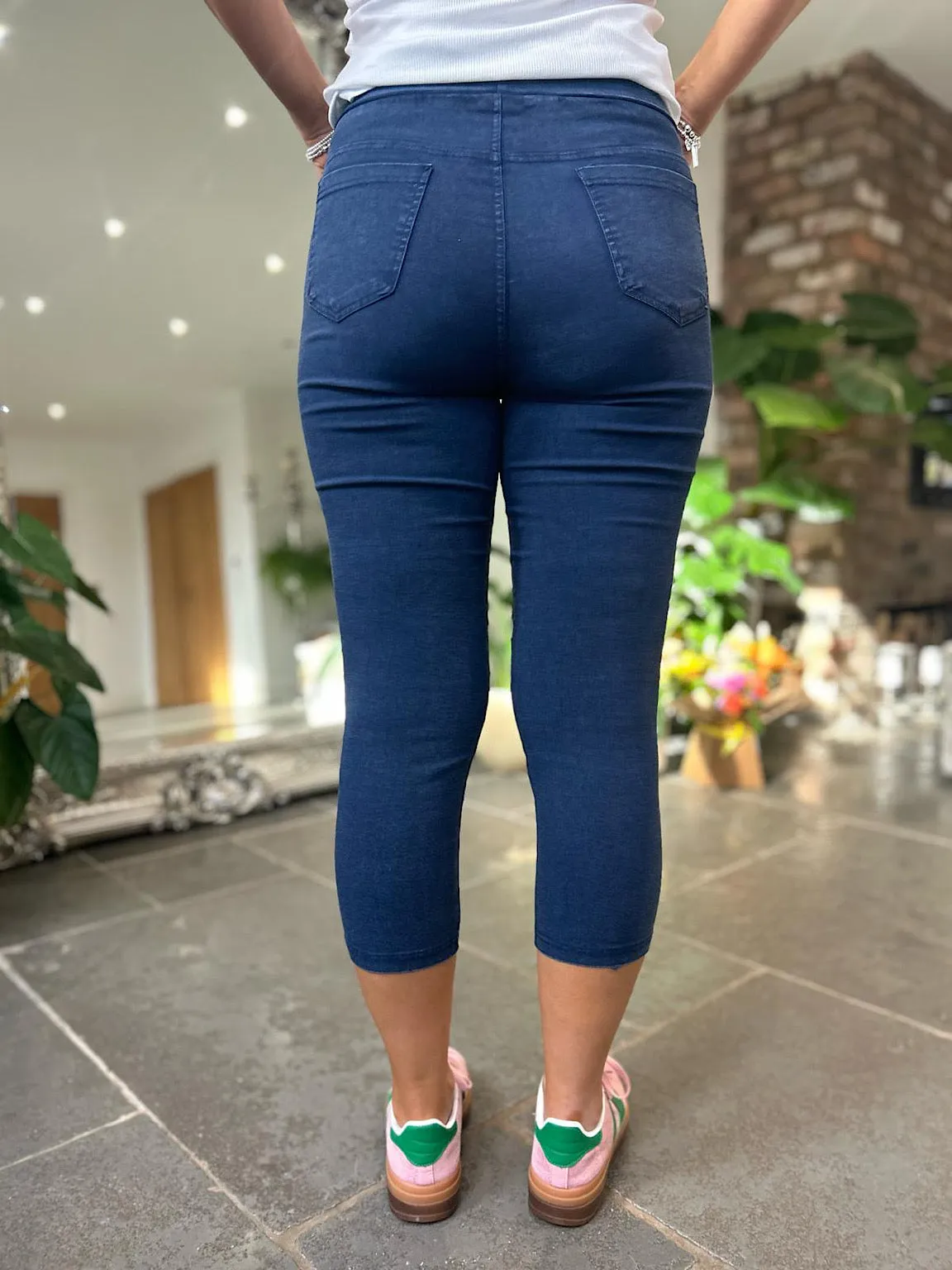 Denim Look Capri