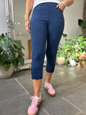 Denim Look Capri