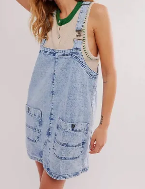 Denim Overall Dress