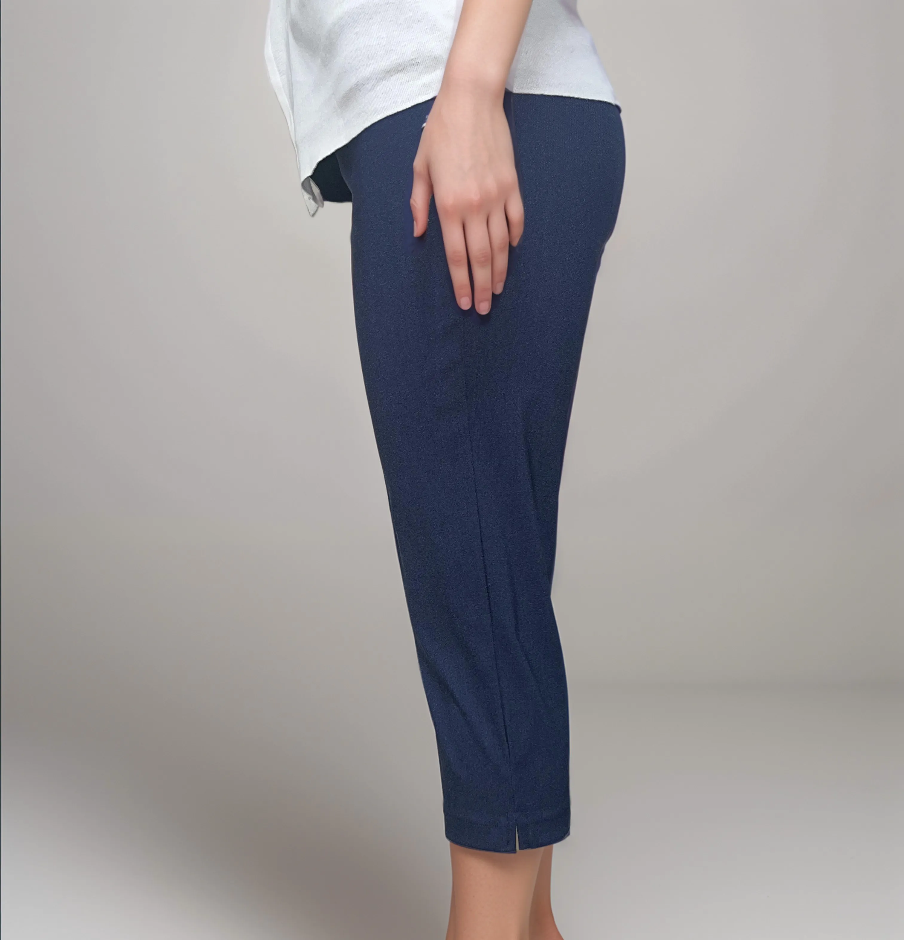 Denim Stretch Capri