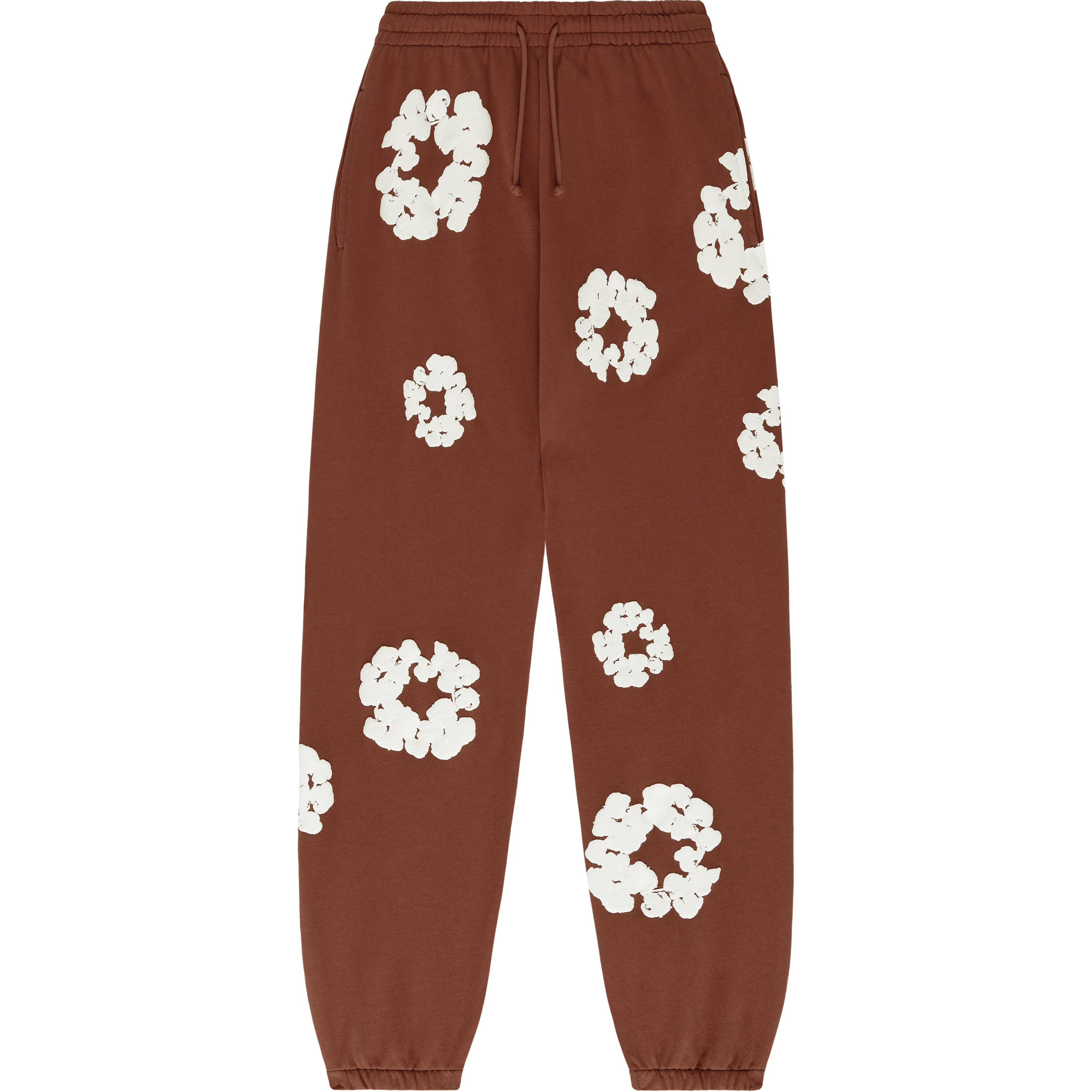 Denim Tears "The Cotton Wreath" Sweatpants Brown