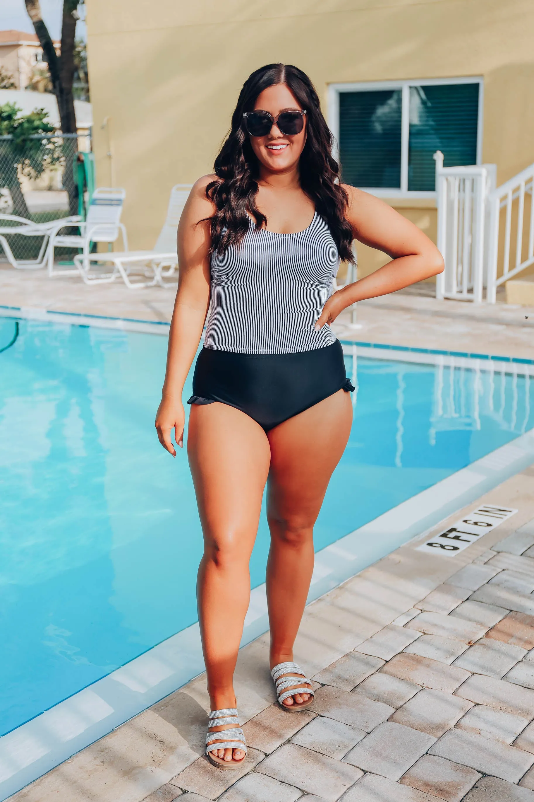 Dockside Ruffle Swimsuit Bottoms - S-2X