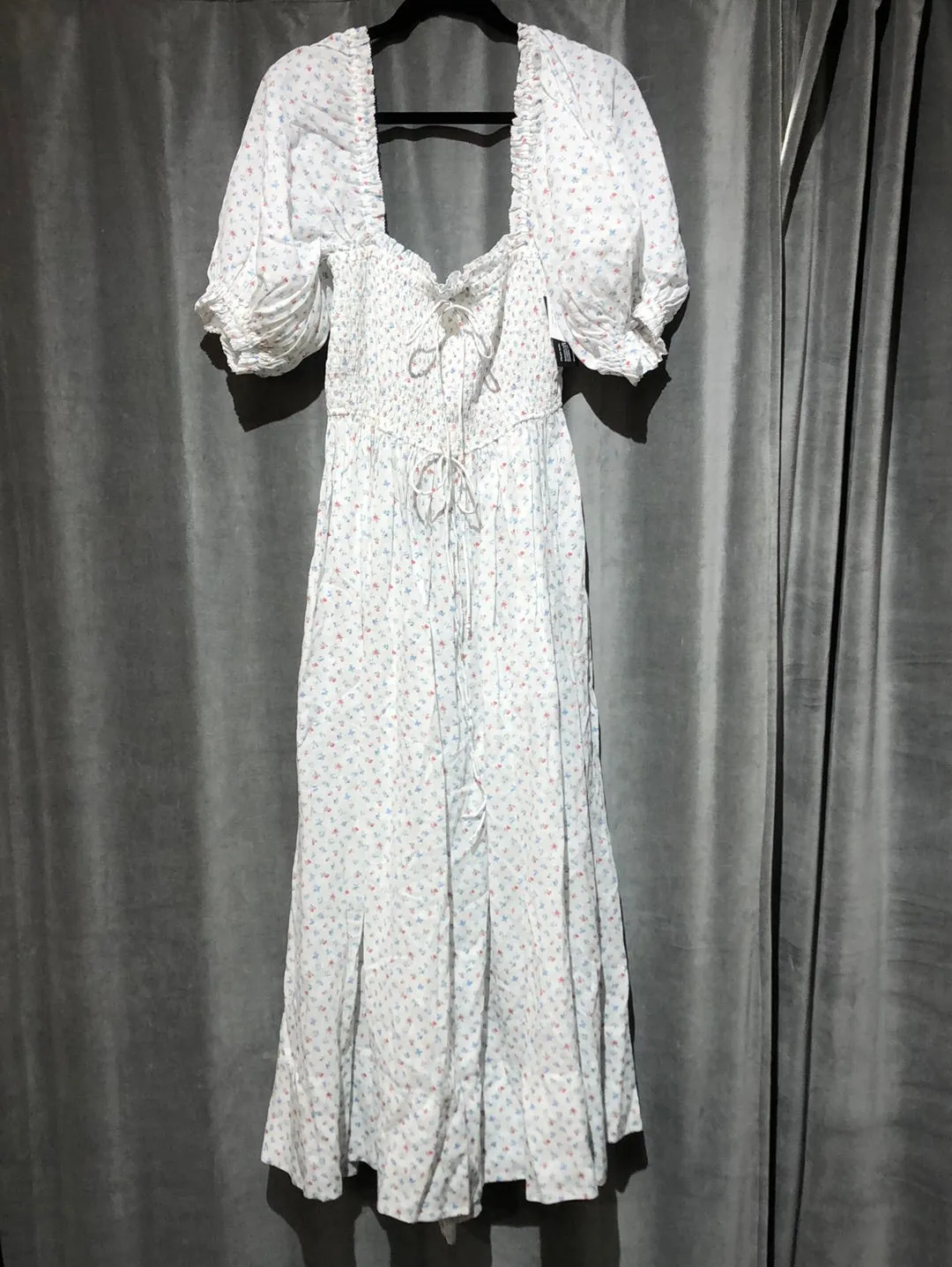 DOEN Sienna Dress White Floral Maxi Dress