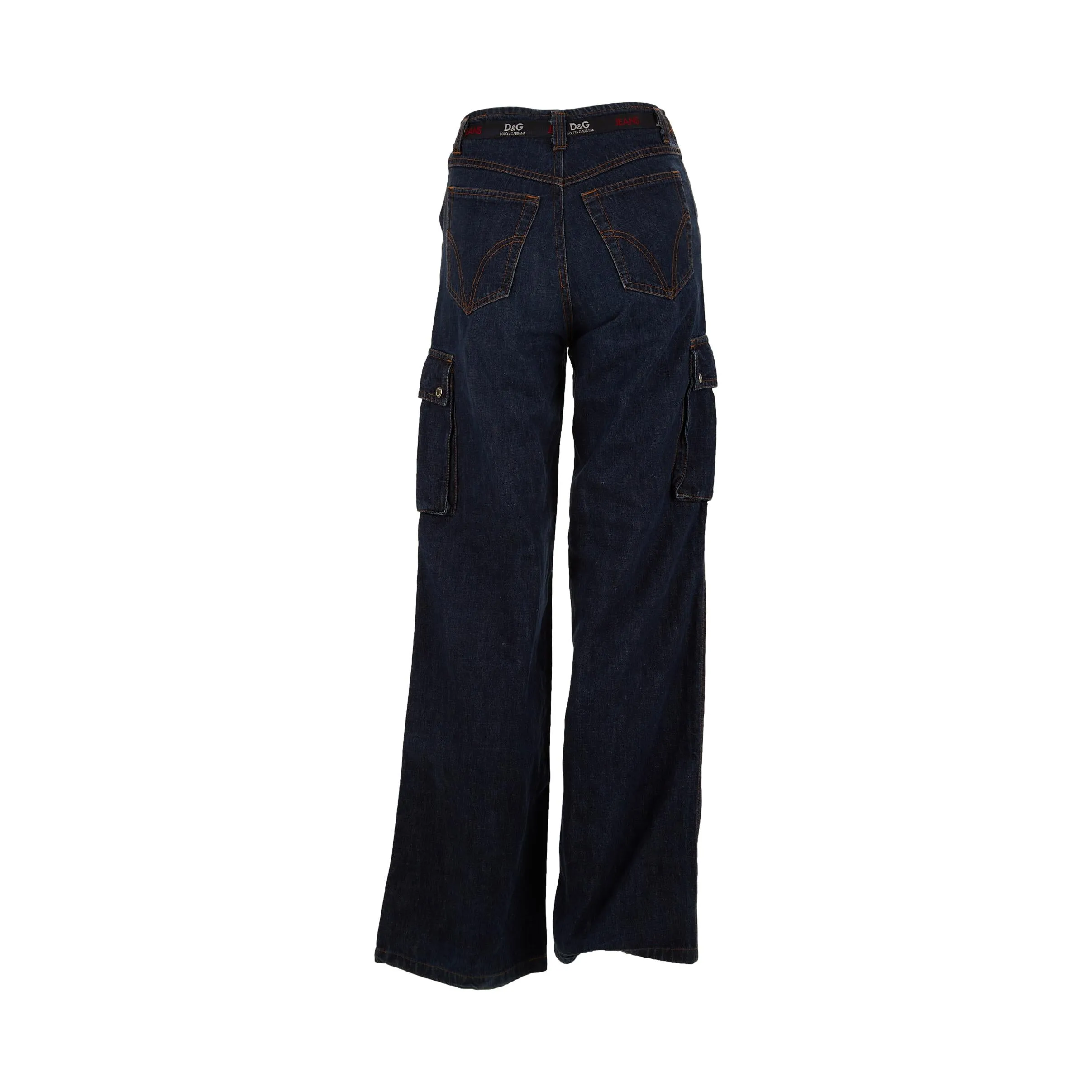 Dolce & Gabbana Denim Cargo Pants