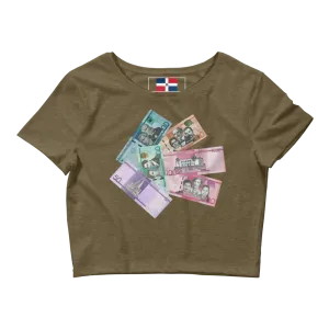 Dominican Pesos Crop Top