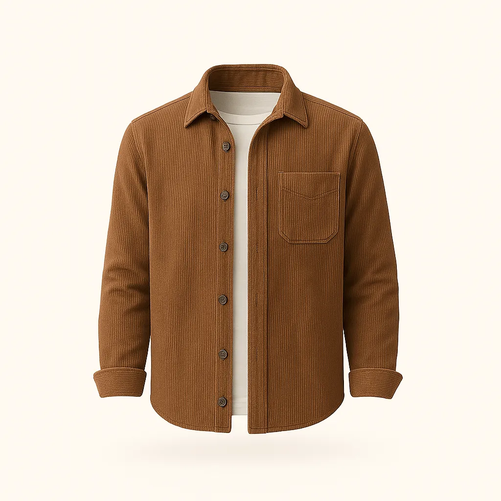 Domoir | Corduroy Button Shirt