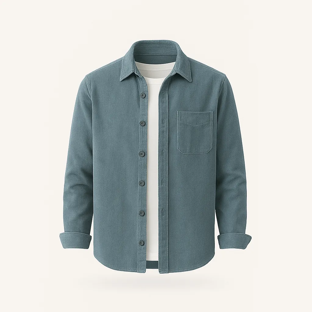 Domoir | Corduroy Button Shirt