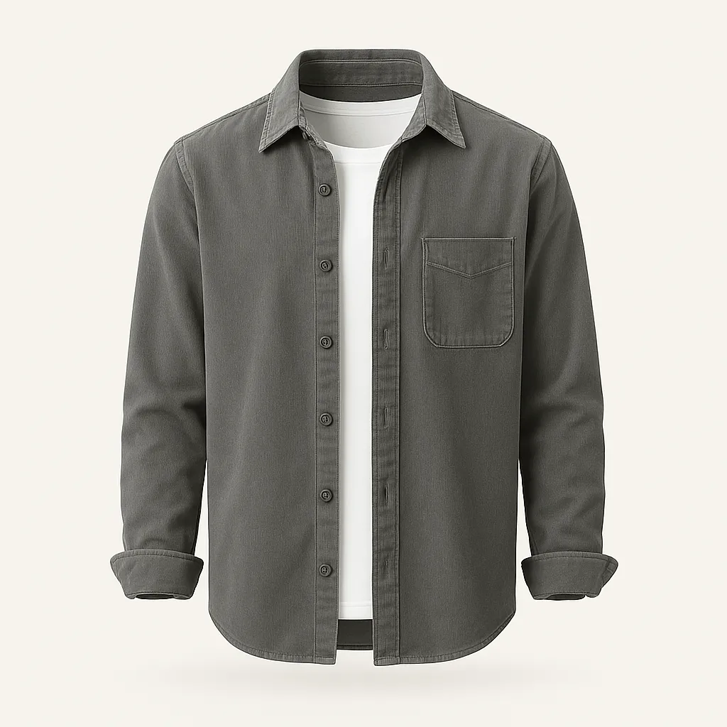 Domoir | Corduroy Button Shirt