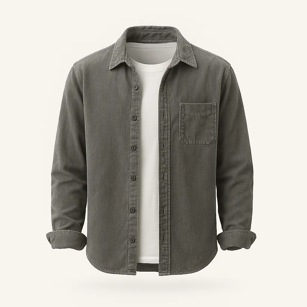 Domoir | Corduroy Button Shirt