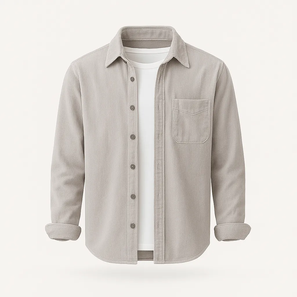 Domoir | Corduroy Button Shirt