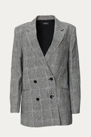 DOUBLE-BREASTED OVERSIZED BLAZER