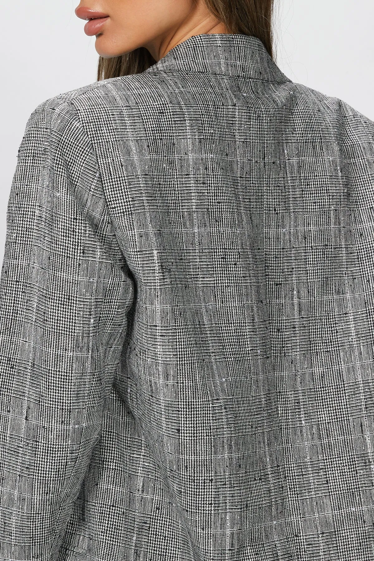 DOUBLE-BREASTED OVERSIZED BLAZER