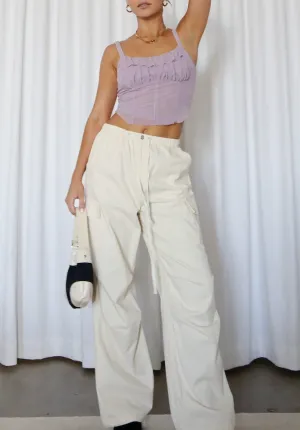 Drawstring Cargo Pants