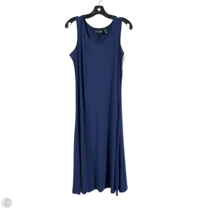 Dress Casual Maxi By Attitude In Navy, Size: M