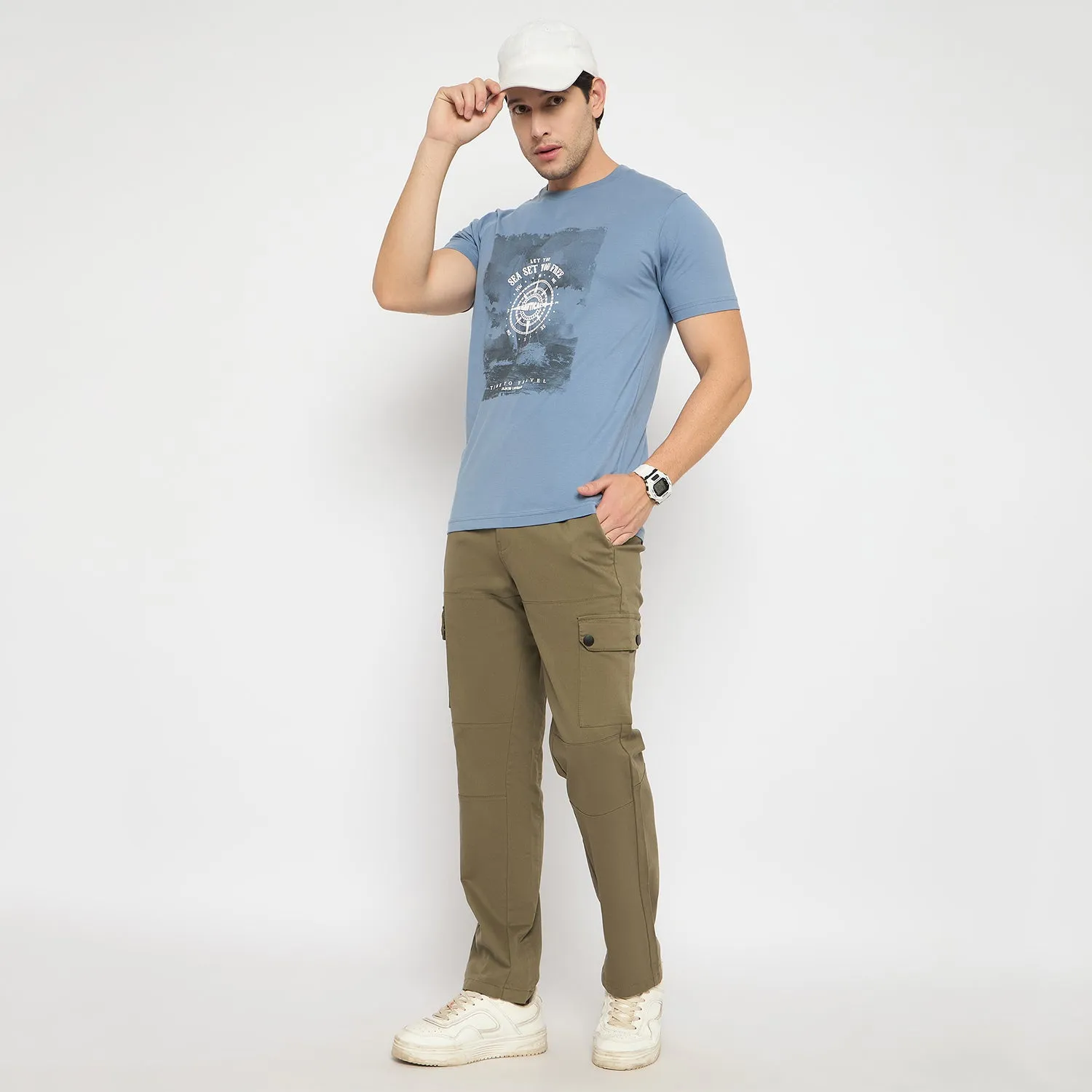 Duke Men Non-Denim Cargo (SDT4606)
