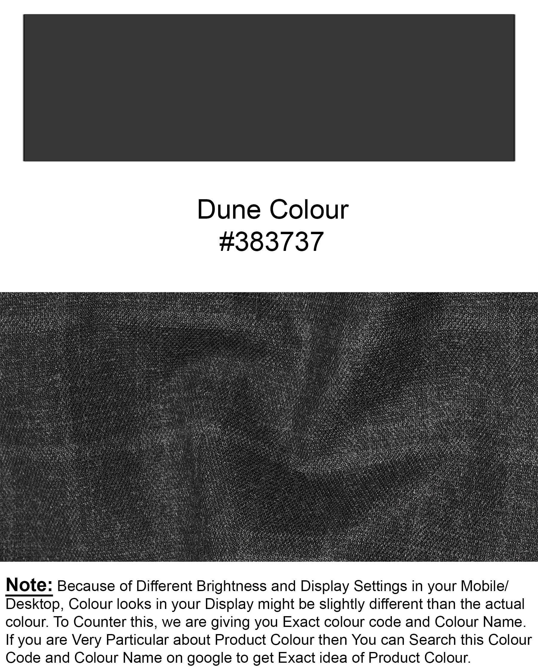 Dune Gray windowpane Double Breasted Blazer